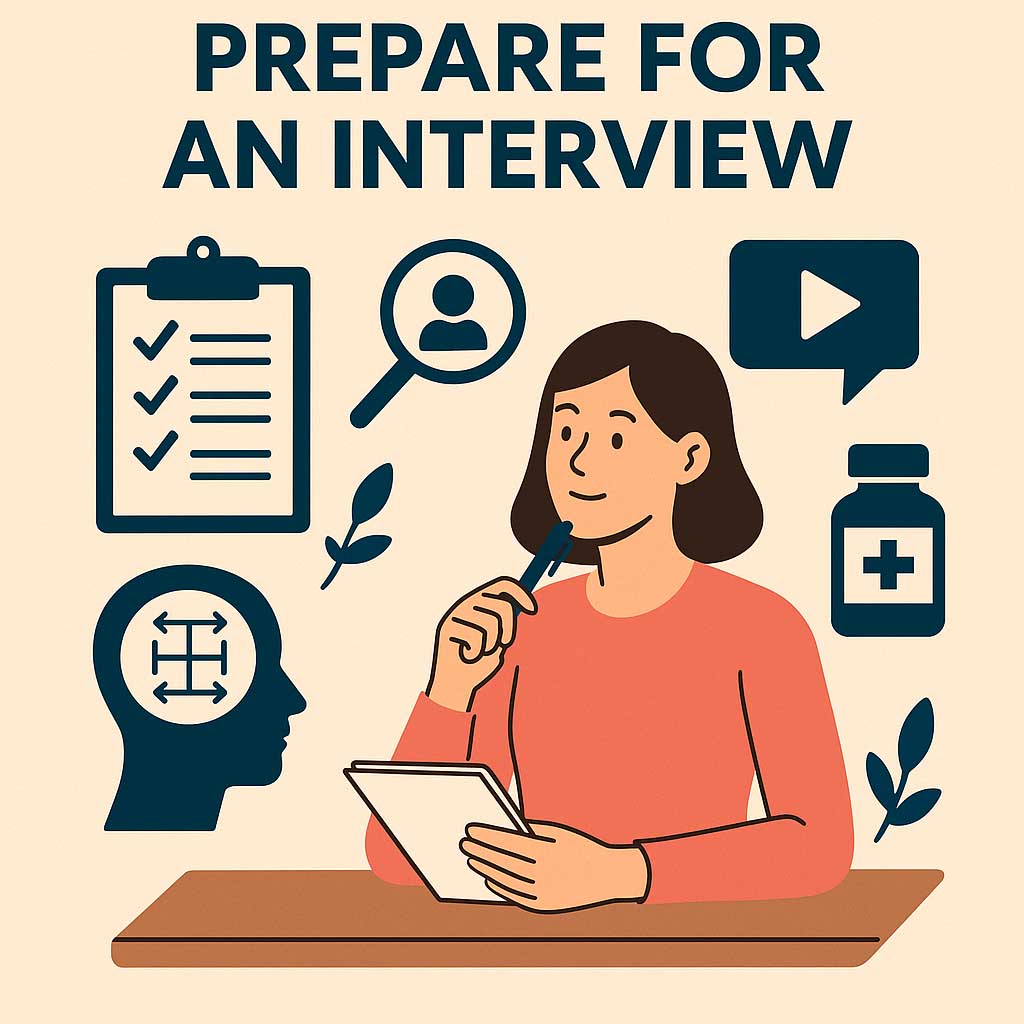 prepare for an interview