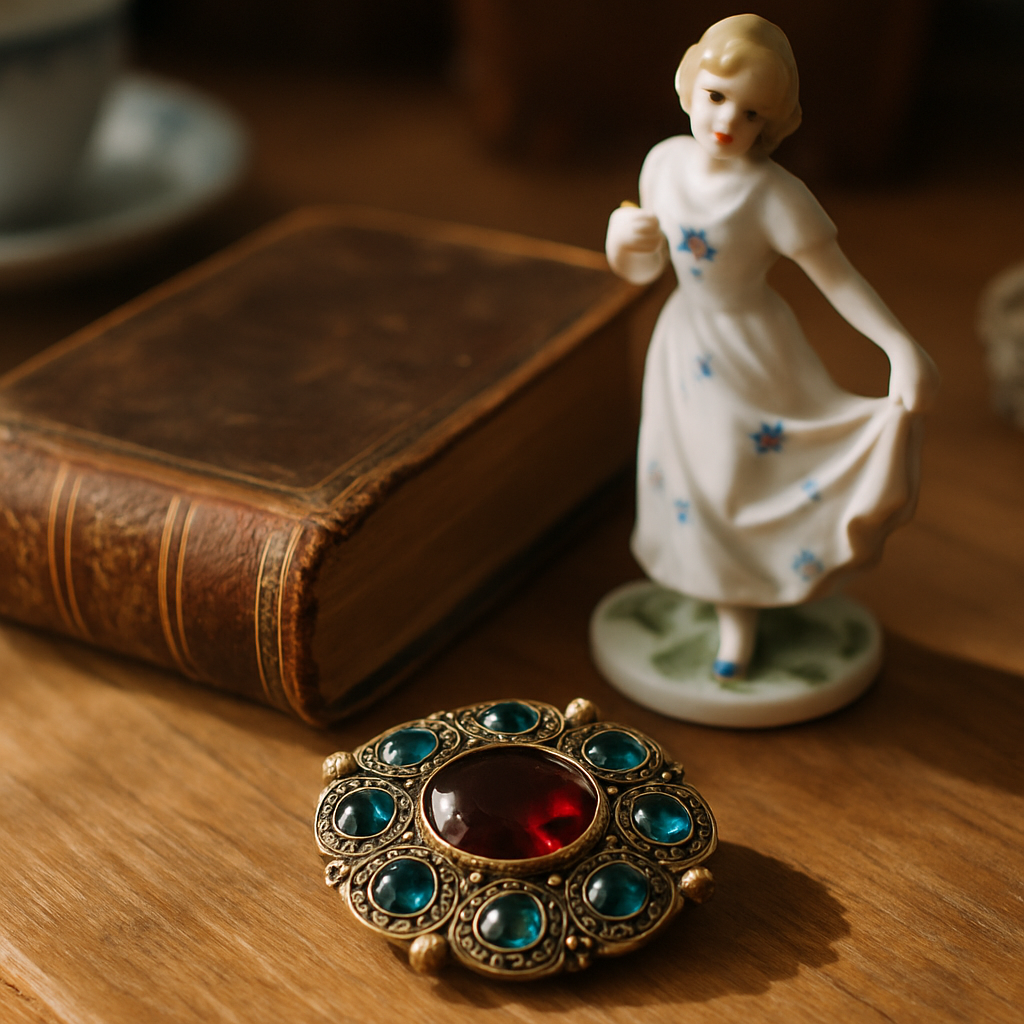 Close-up of remarkable charity shop finds that sparked UK viral content