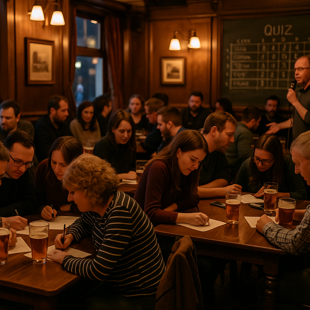 The Pub Quiz Champions Who Built a Following: How Britain’s Fiercest Local Quiz Nights Are Finding a National Audience Online
